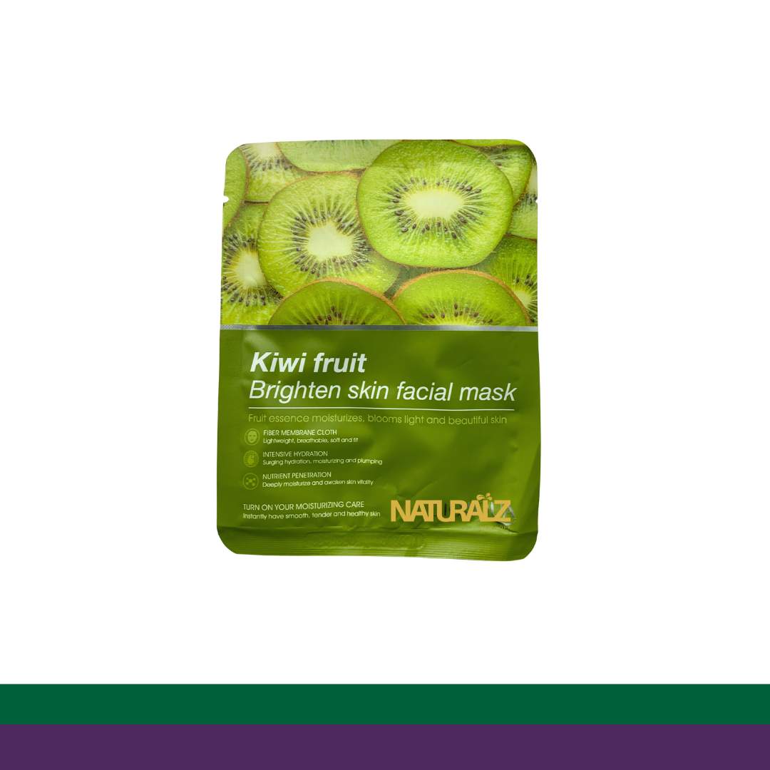 6 Kiwi Face Mask