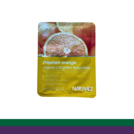 orange face mask