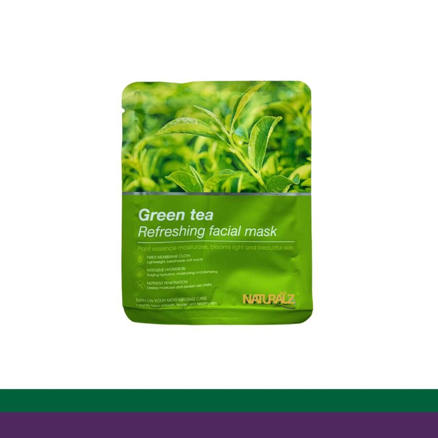 green tea face mask